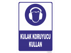 Kulak Koruyucu Kullan Levhası