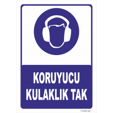 Koruyucu Kulaklık Tak Levhası