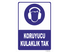 Koruyucu Kulaklık Tak Levhası