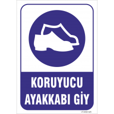 Koruyucu Ayakkabı  Giy Levhası