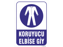 Koruyucu Elbise Giy 