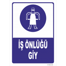 İş Önlüğü Giy 