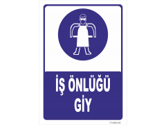 İş Önlüğü Giy 