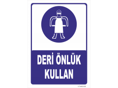 Deri Önlük Kullan