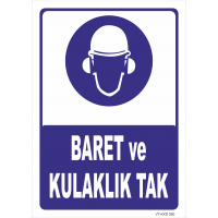 Baret ve Kulaklık Tak