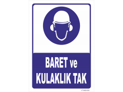 Baret ve Kulaklık Tak