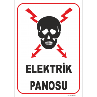 Elektrik Panosu Levhası