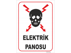 Elektrik Panosu Levhası